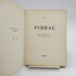 Couverture du livre Estimation du livre « pibrac »