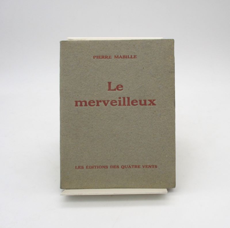 Couverture du livre Estimation du livre « le Merveilleux »