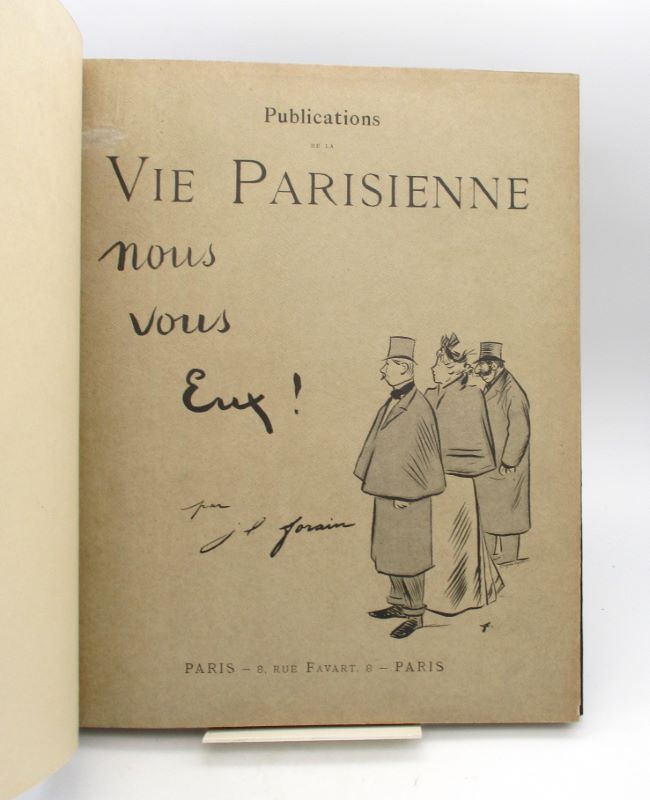 Couverture du livre Estimation du livre « vie parisienne. Nous Vous Eux ! »