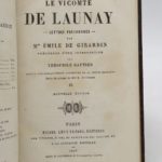 Couverture du livre Estimation du livre « le Vicomte de Launay. Lettres parisiennes »