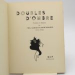 Couverture du livre Estimation du livre « doubles d’ombre »