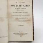 Couverture du livre Estimation du livre « de la justice dans la Révolution et dans l’Église. Nouveaux principes de philosophie pratique . Tome I et II seuls »