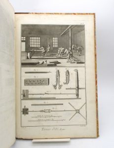 Estimation Encyclopédies - Couverture du livre Estimation du livre « tireur et fileur d’or : recueil de planches »