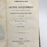 Couverture du livre Estimation du livre « correspondance de Victor Jacquemont avec sa famille et plusieurs de ses amis, pendant son voyage dans l’Inde (1828-1832) »