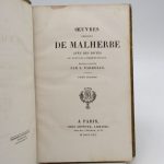 Couverture du livre Estimation du livre « oeuvres choisies de Malherbe avec des notes de tous les commentateurs »