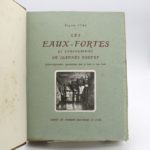 Couverture du livre Estimation du livre « les Eaux-fortes et lithographies de Joannès Drevet »