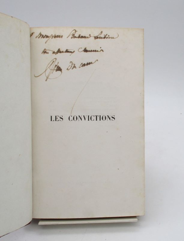 Couverture du livre Estimation du livre « les Convictions »