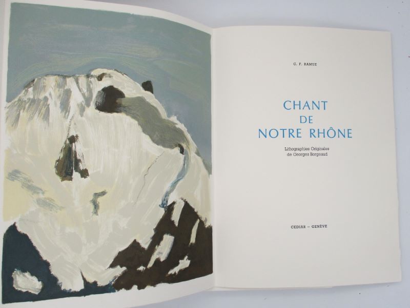 Couverture du livre Estimation du livre « chant de notre Rhône »