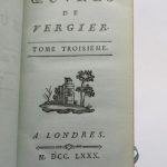 Couverture du livre Estimation du livre « oeuvres de Vergier »