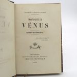 Couverture du livre Estimation du livre « monsieur Vénus »