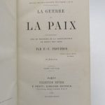 Couverture du livre Estimation du livre « la Guerre et la Paix. Recherches sur le principe et la constitution du droit des gens »