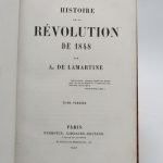 Couverture du livre Estimation du livre « histoire de la Révolution de 1848 »