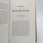 Couverture du livre Estimation du livre « histoire de la Révolution de 1848 »