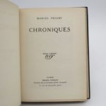 Couverture du livre Estimation du livre « chroniques »