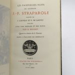 Couverture du livre Estimation du livre « les Facétieuses Nuits »