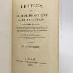 Couverture du livre Estimation du livre « lettres de madame de Sévigné à sa fille et à ses amis »