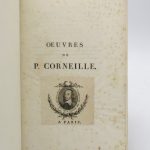 Couverture du livre Estimation du livre « oeuvres de P. Corneille »