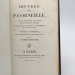 Couverture du livre Estimation du livre « oeuvres de P. Corneille »