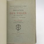 Couverture du livre Estimation du livre « Éducation des filles »