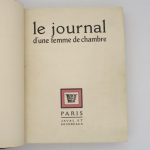 Couverture du livre Estimation du livre « journal d’une femme de chambre »
