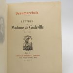 Couverture du livre Estimation du livre « lettres à Madame de Godeville 1777-1779 »