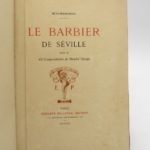 Couverture du livre Estimation du livre « le Barbier de Séville »