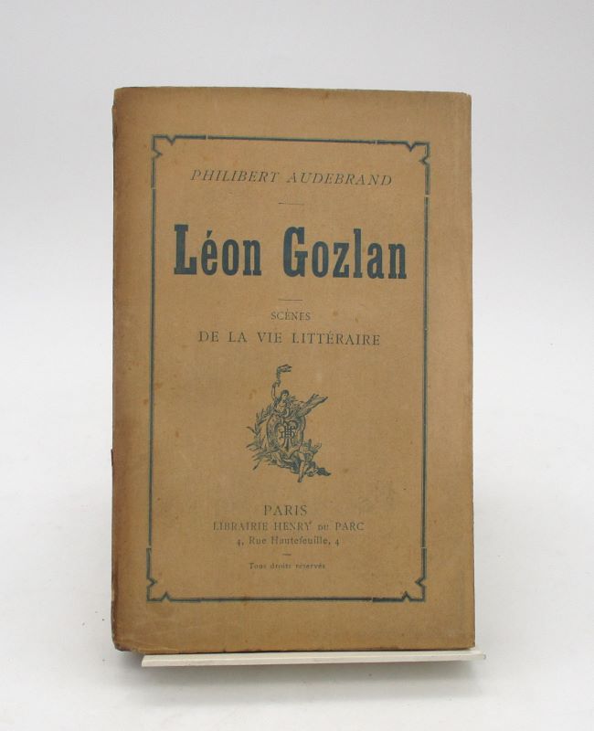 Couverture du livre Estimation du livre « léon Gozlan – Scènes de la vie littéraire (1828-1865) »