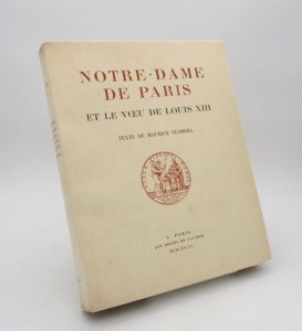 Estimation Histoire - Couverture du livre Estimation du livre « notre-Dame de Paris et le Voeu de Louis XIII »