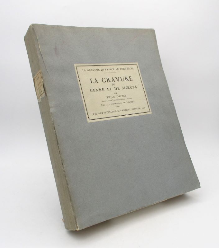 Couverture du livre Estimation du livre « la Gravure en France au XVIIIe siècle – La Gravure de genre et de moeurs »
