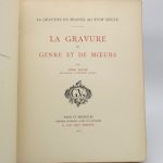 Couverture du livre Estimation du livre « la Gravure en France au XVIIIe siècle – La Gravure de genre et de moeurs »