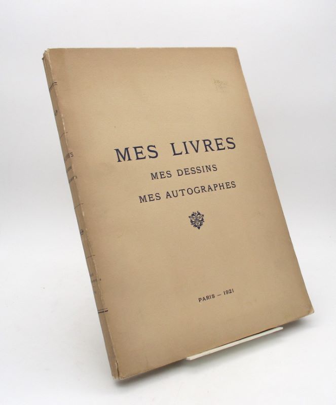 Couverture du livre Estimation du livre « mes Livres, mes dessins, mes autographes »