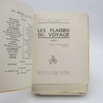 Couverture du livre Estimation du livre « les Plaisirs du voyage »