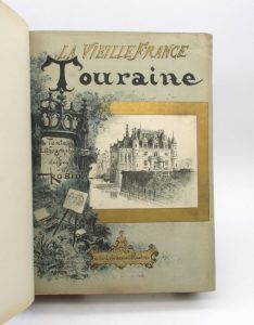 Estimation Voyages-Atlas - Couverture du livre Estimation du livre « la Vieille France – Touraine »
