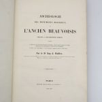 Couverture du livre Estimation du livre « archéologie des monuments religieux de l’ancien Beauvoisis pendant la métamorphose romane »