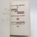 Couverture du livre Estimation du livre « l’Enfant qui revient »