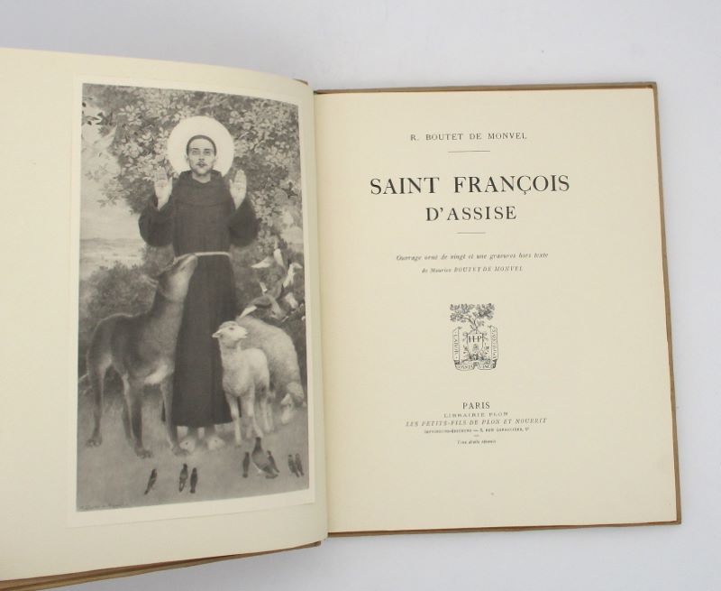 Couverture du livre Estimation du livre « saint François d’Assise »