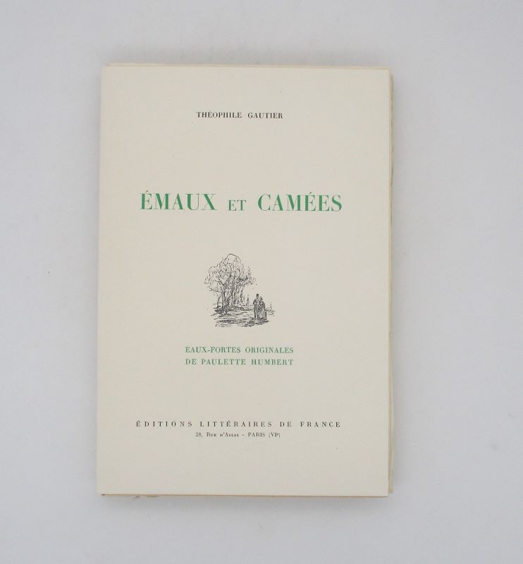 Couverture du livre Estimation du livre « Émaux et Camées »