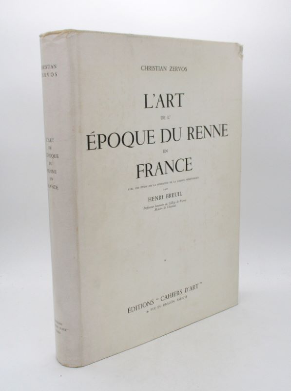 Couverture du livre Estimation du livre « l’Art de l’Époque du renne en France »