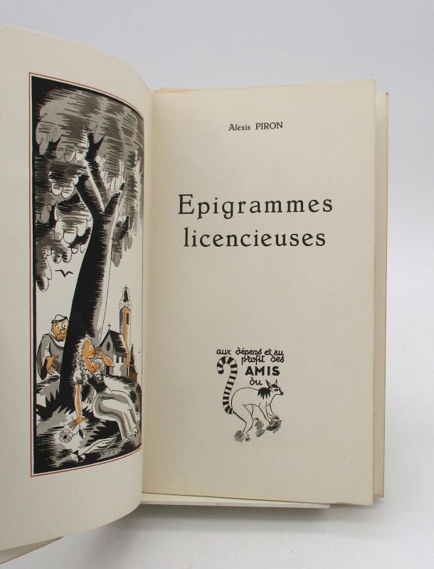 Couverture du livre Estimation du livre « Épigrammes licencieuses »