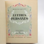 Couverture du livre Estimation du livre « les Lettres persanes »