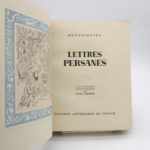 Couverture du livre Estimation du livre « les Lettres persanes »