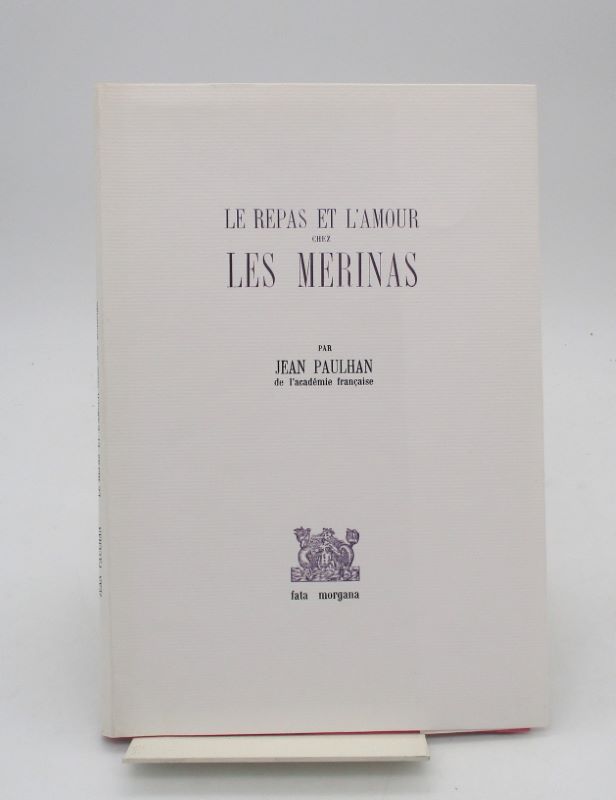 Couverture du livre Estimation du livre « le Repas et l’Amour chez les Merinas »