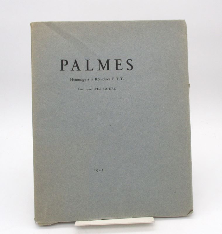 Couverture du livre Estimation du livre « palmes. Hommage à la Résistance P.T.T. »