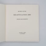 Couverture du livre Estimation du livre « récapitulation 2000 »