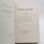 Couverture du livre Estimation du livre « eugénie Grandet »