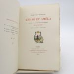 Couverture du livre Estimation du livre « kédar et Améla »