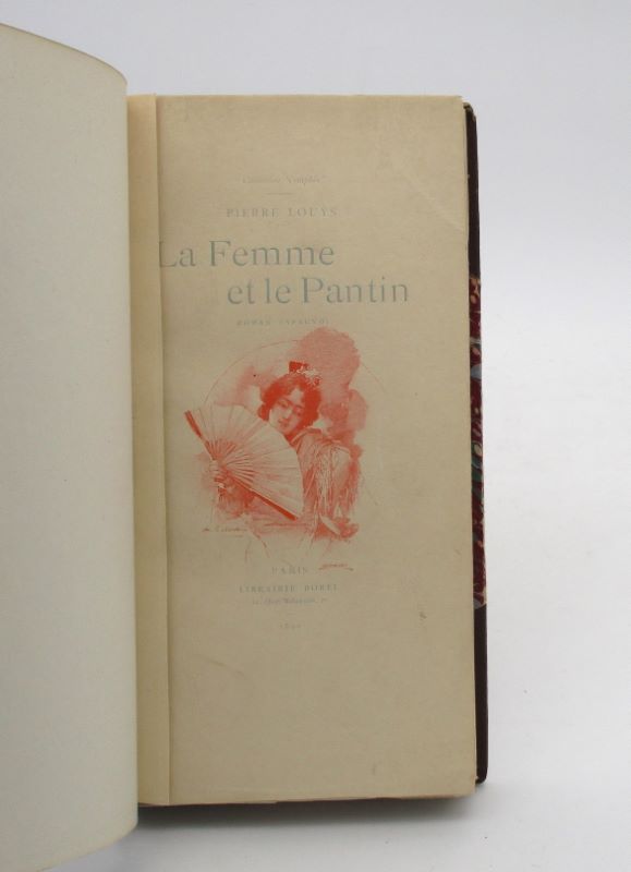 Couverture du livre Estimation du livre « la Femme et le Pantin »