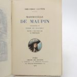 Couverture du livre Estimation du livre « mademoiselle de Maupin »