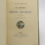 Couverture du livre Estimation du livre « les Aventures du dernier Abencérage »