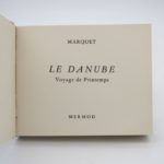 Couverture du livre Estimation du livre « le Danube – Voyage de printemps »